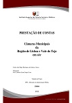 Capa miniatura Prestação de contas: câmaras municipais da Região de Lisboa e Vale do Tejo em site