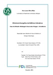 Capa miniatura Eficiência energética de edifícios hoteleiros caso de estudo: Estalagem Casa João Chagas - Constância
