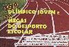 Programa de Bolso do 19º Olímpico Jovem e 1º Megas do Desporto Escolar realizado em 10 de Março de 2012 no Estádio Municipal de Abrantes