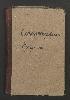 Livro de Registo de Correspondência Expedida