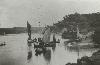 Ancoramento dos Barcos no Rio Tejo