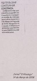 Recortes de Imprensa março de 2008