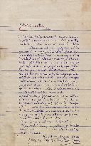 Relatório das Receitas e Despesas referente ao nateiro do Malvar de 1960 a 19.., e outras informações referentes ao mesmo